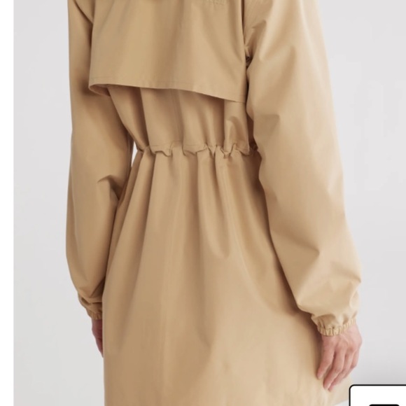 The North Face Daybreak Women’s  Rain Jacket Hooded Khaki Stone XS Raincoat - Picture 10 of 15